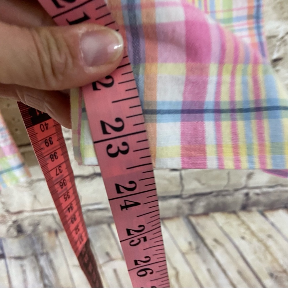 Tracy Evans Plaid Capri pant size 9 - Picture 6 of 7